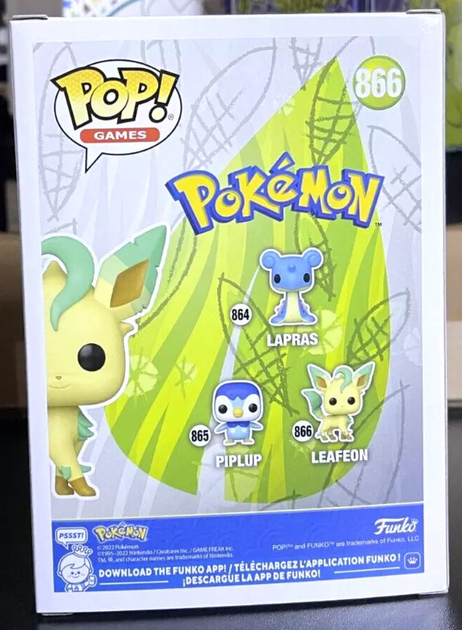 Pokemon Leafeon Funko Pop! Vinyl Figure #866