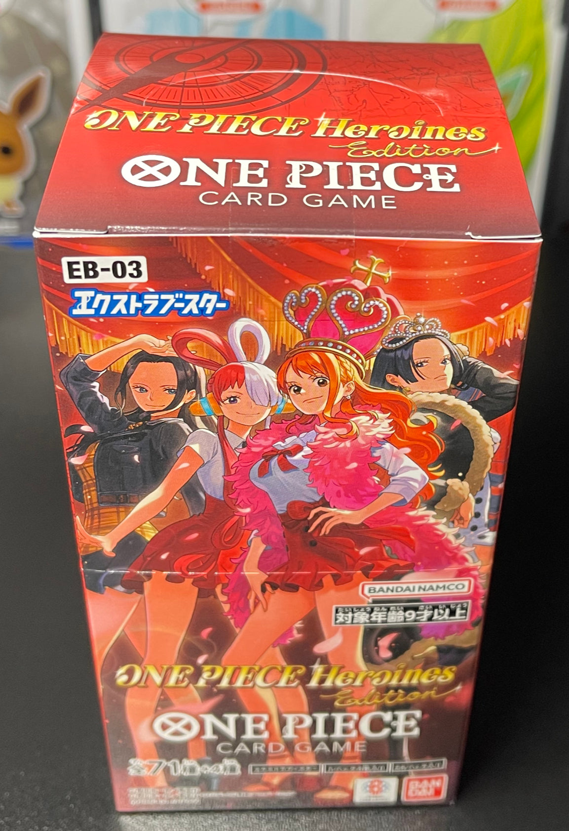 One Piece EB-03 Booster Box (Japanese) Extra Booster: Heroines Edition