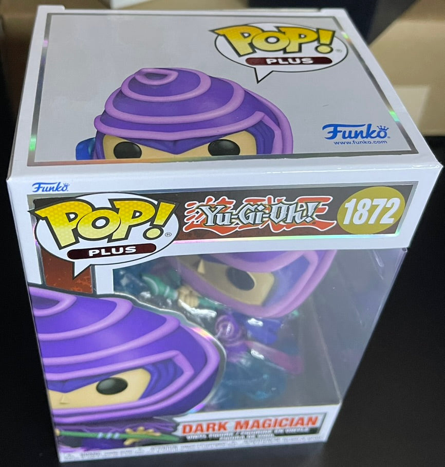 Funko Pop Plus: Yu-Gi-Oh! - Dark Magician (Attack Mode) - Vinyl Figure - #1872