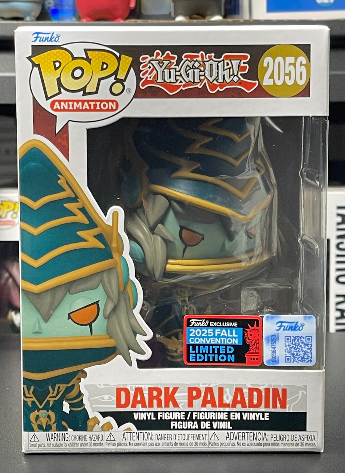 Yugioh Dark Paladin Funko Pop! #2056 – 2025 Fall Convention Exclusive