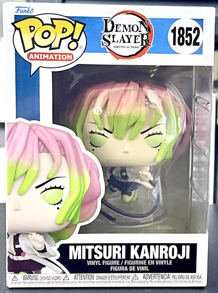 Demon Slayer Mitsuri Kanroji (Attack) Funko Pop Vinyl Figure #1852