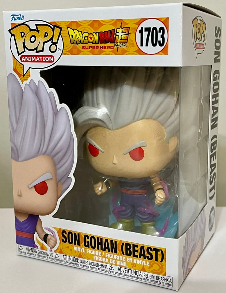 Dragon Ball Super: Super Hero Son Gohan (Beast) Funko Pop! Vinyl Figure #1703