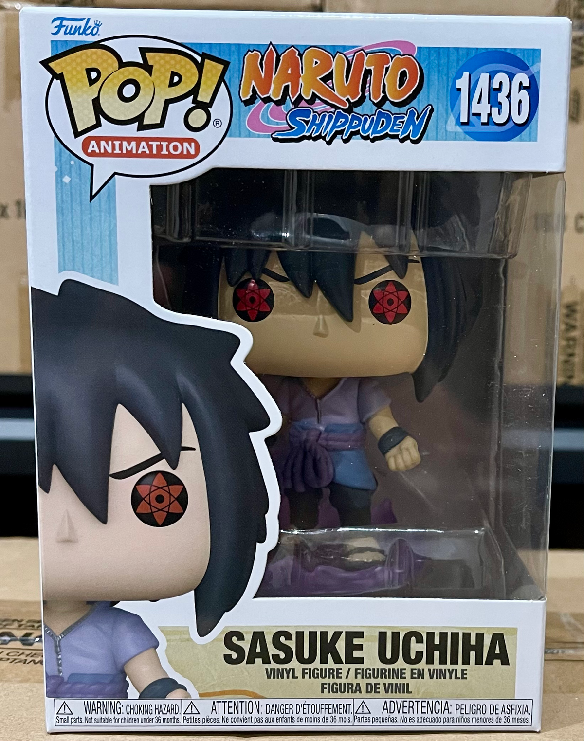 Naruto: Shippuden Sasuke Uchiha Funko Pop! Vinyl Figure #1436