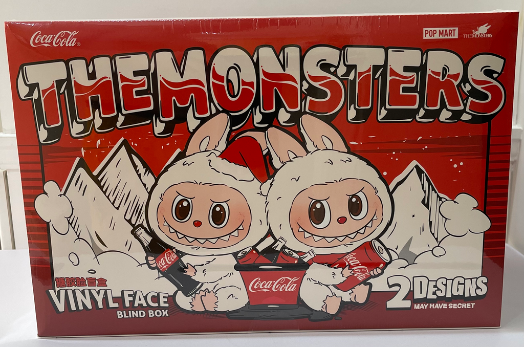POPMART LABUBU The Monsters Coca Cola Vinyl Face SEALED CASE