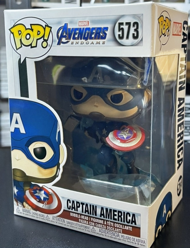 Avengers Endgame Captain America with Broken Shield Funko Pop! Vinyl Figure #573