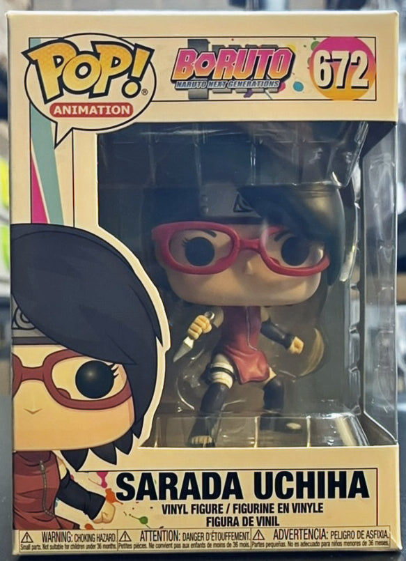 Boruto Sarada Uchiha Funko Pop! Vinyl Figure #672
