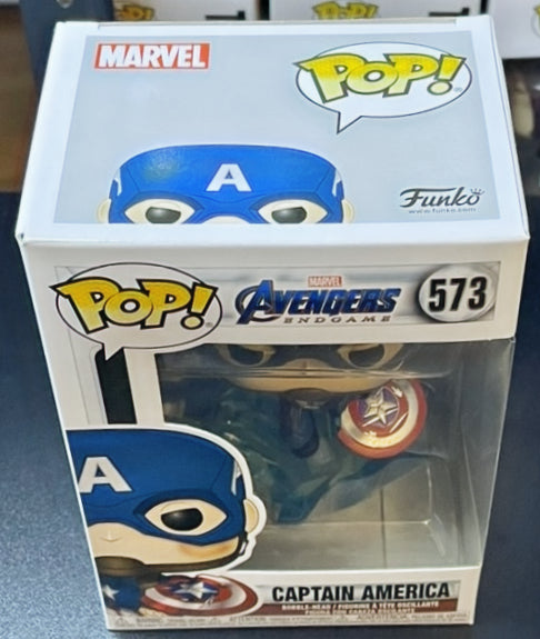 Avengers Endgame Captain America with Broken Shield Funko Pop! Vinyl Figure #573
