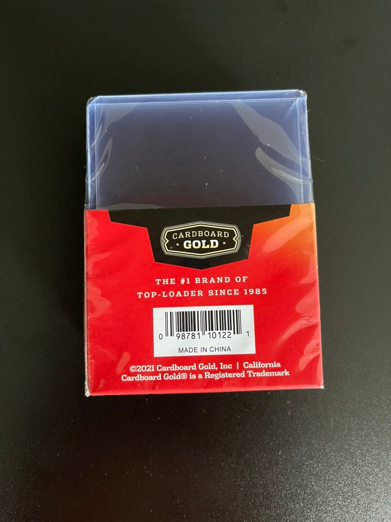 Cardboard Gold 3x4 Top-Loader for Standard Size Cards (25 ct)