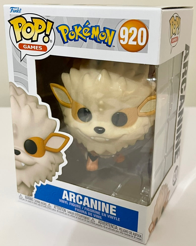 Pokemon Arcanine Funko Pop! Vinyl Figure #920