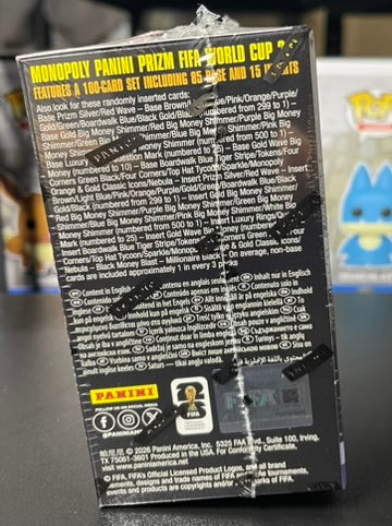 Monopoly Panini Prizm FIFA World Cup Trading Cards Blaster Box