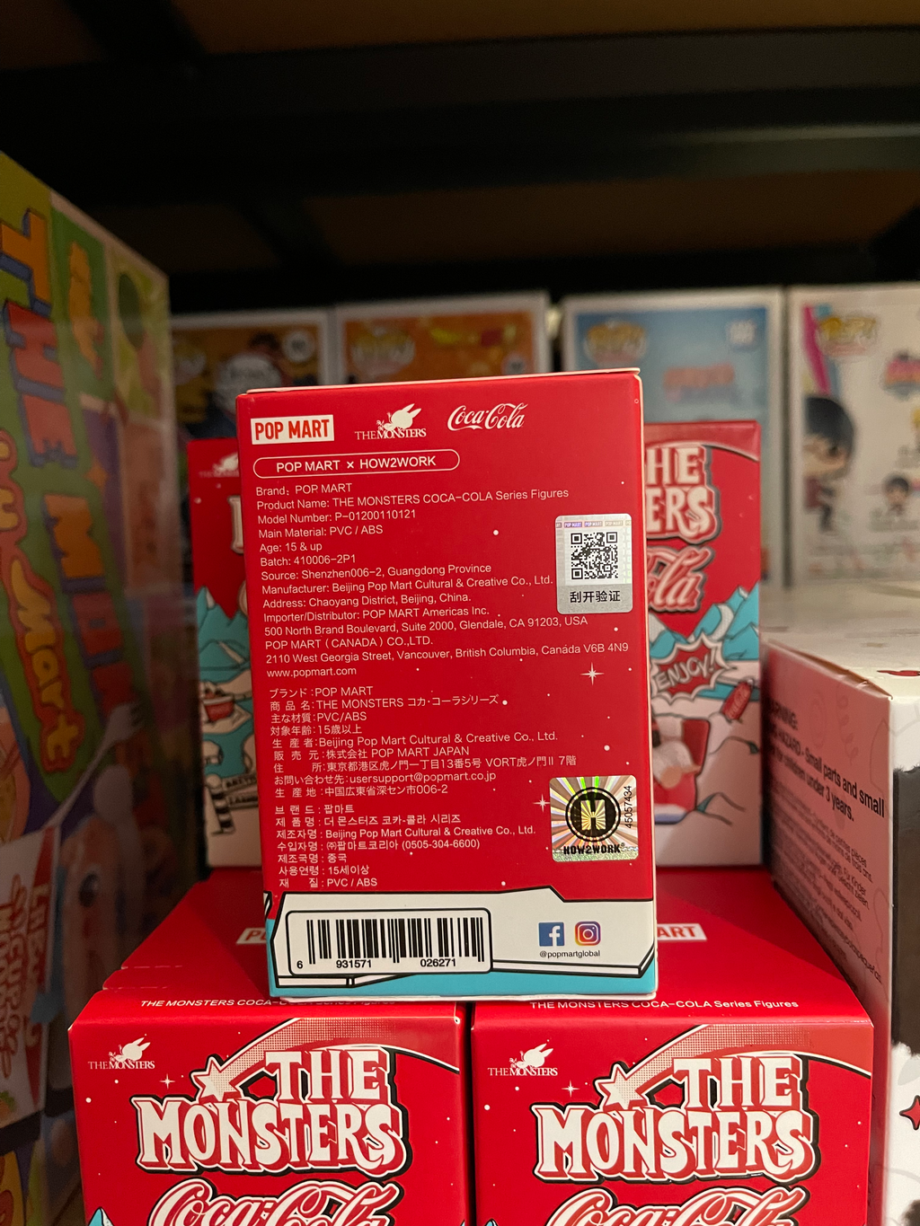 POP MART Labubu The Monsters Coca Cola Series Figures – Sealed Blind Box