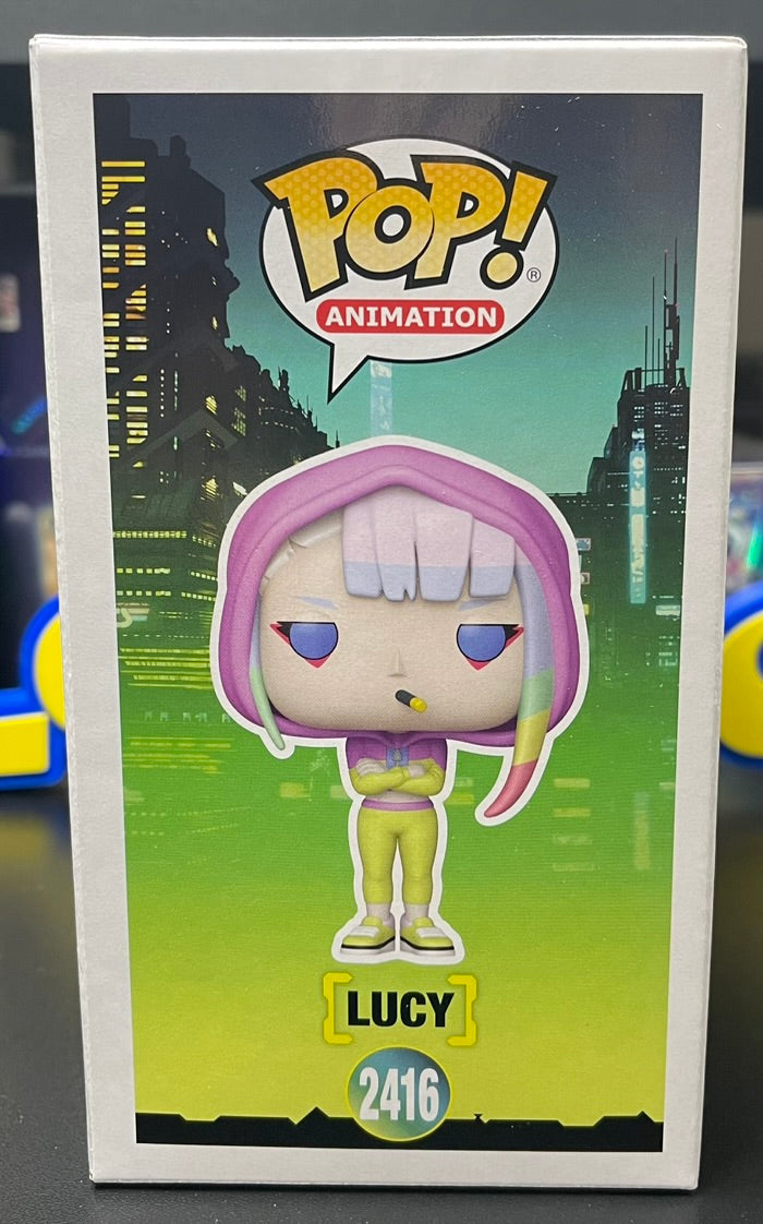 Lucy in Hoodie Cyberpunk Edgerunners Funko Pop! #2416 Web Exclusive