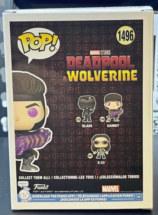 Deadpool & Wolverine Gambit Funko Pop! Vinyl Figure #1496