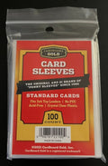 Cardboard Gold - Card Sleeves (100 Count) - For Standard Size Trading Cards