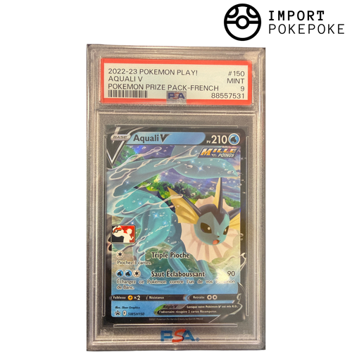 Aquali V STAMP SWSH150 PSA 9