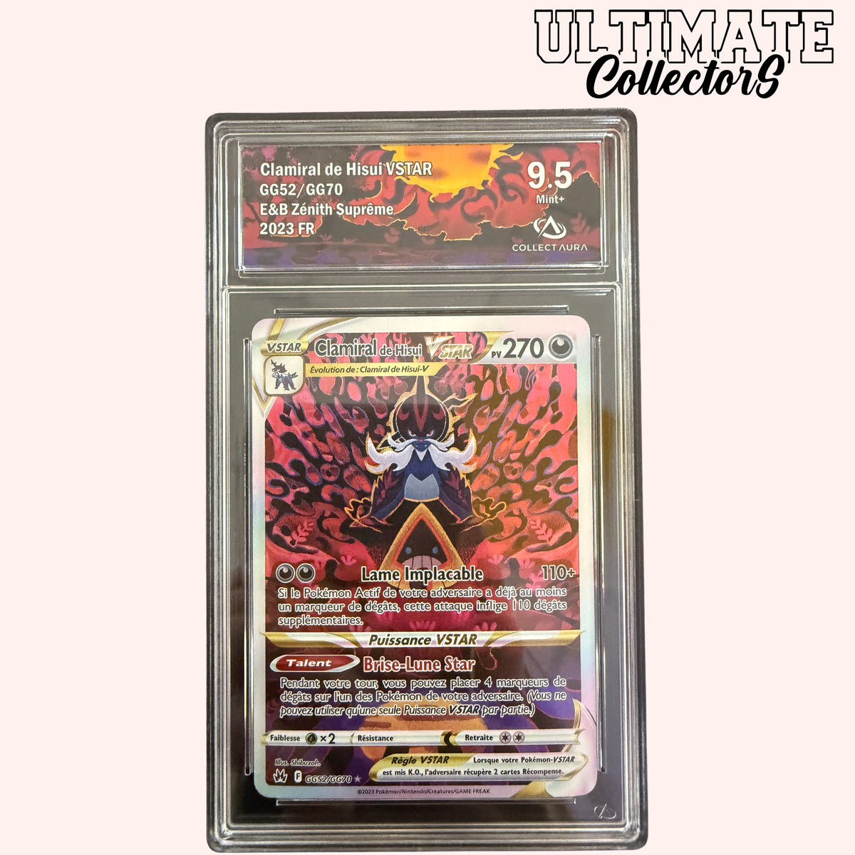 Clamiral de Hisui VSTAR GG52/GG70 - Zénith Supreme