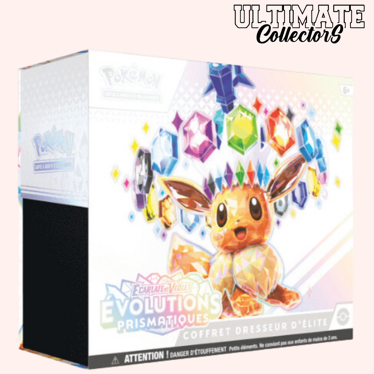 Coffret Dresseur d’Élite (ETB) Pokémon - Évolutions Prismatiques - EV08.5 - Français