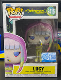 Lucy in Hoodie Cyberpunk Edgerunners Funko Pop! #2416 Web Exclusive