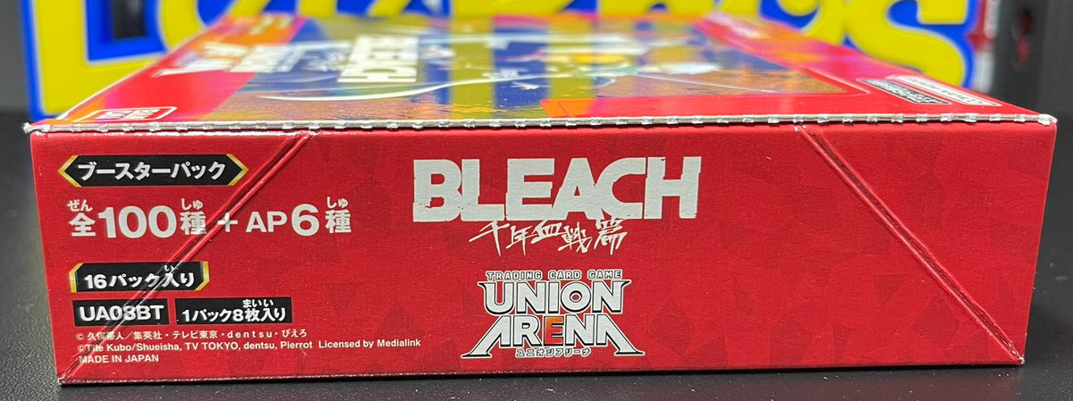 Union Arena BLEACH UA08BT Booster Box Japanese