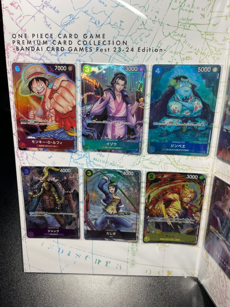 One Piece Premium Card Collection Bandai Fest 23-24 Edition Japanese