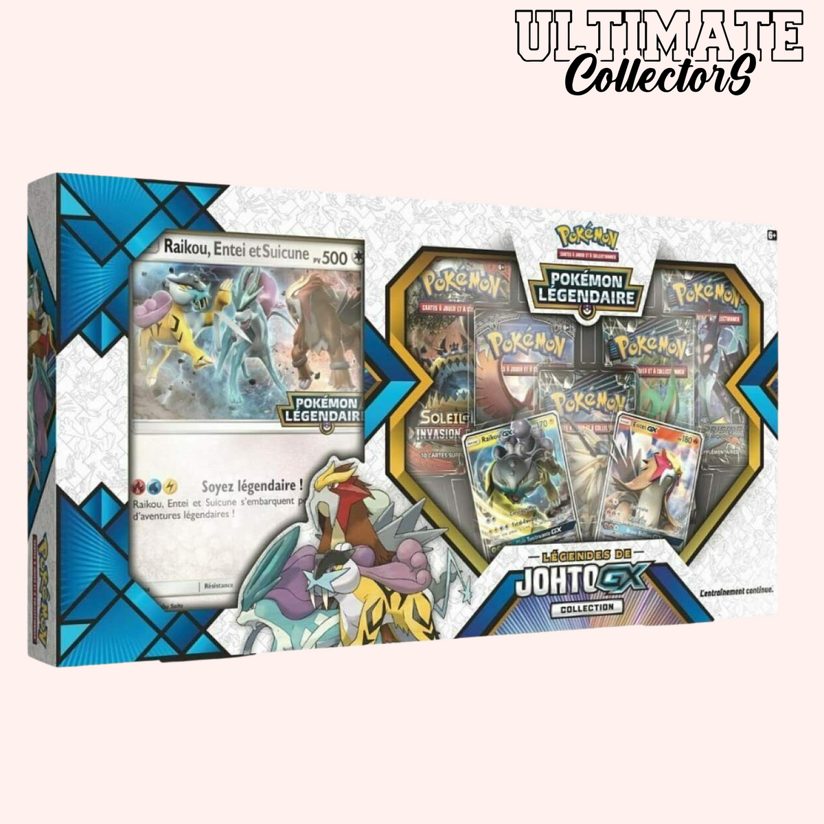 Coffret Pokémon – Légendes de Johto-GX – SL03+ – Français
