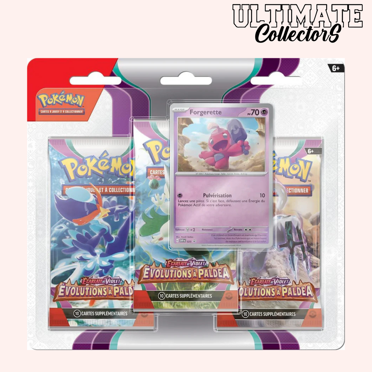 Tripack Pokémon - Évolution à Paldea - EV02 - Français