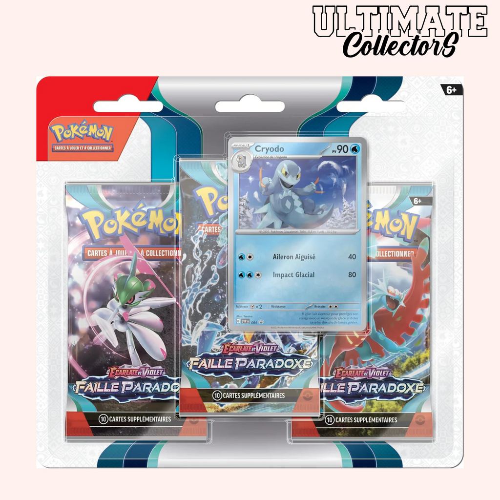 Tripack Pokémon - Faille Paradoxe - EV04 - Français