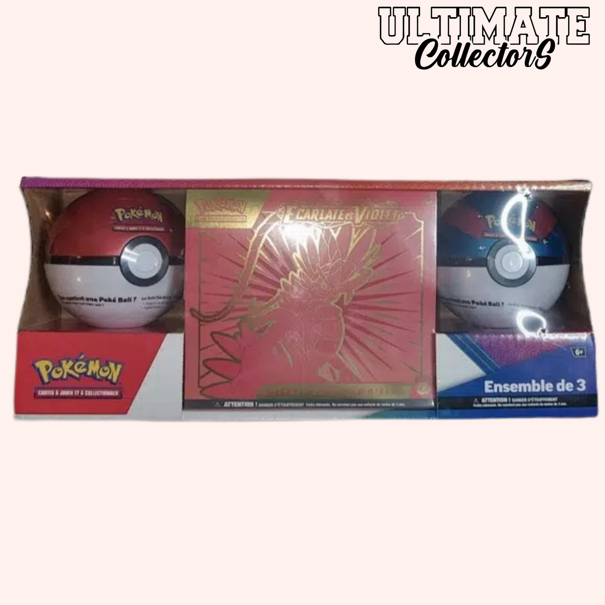 Coffret Costco Pokémon - ETB Koraidon + Pokéballs - Écarlate & Violet - EV01 - Français