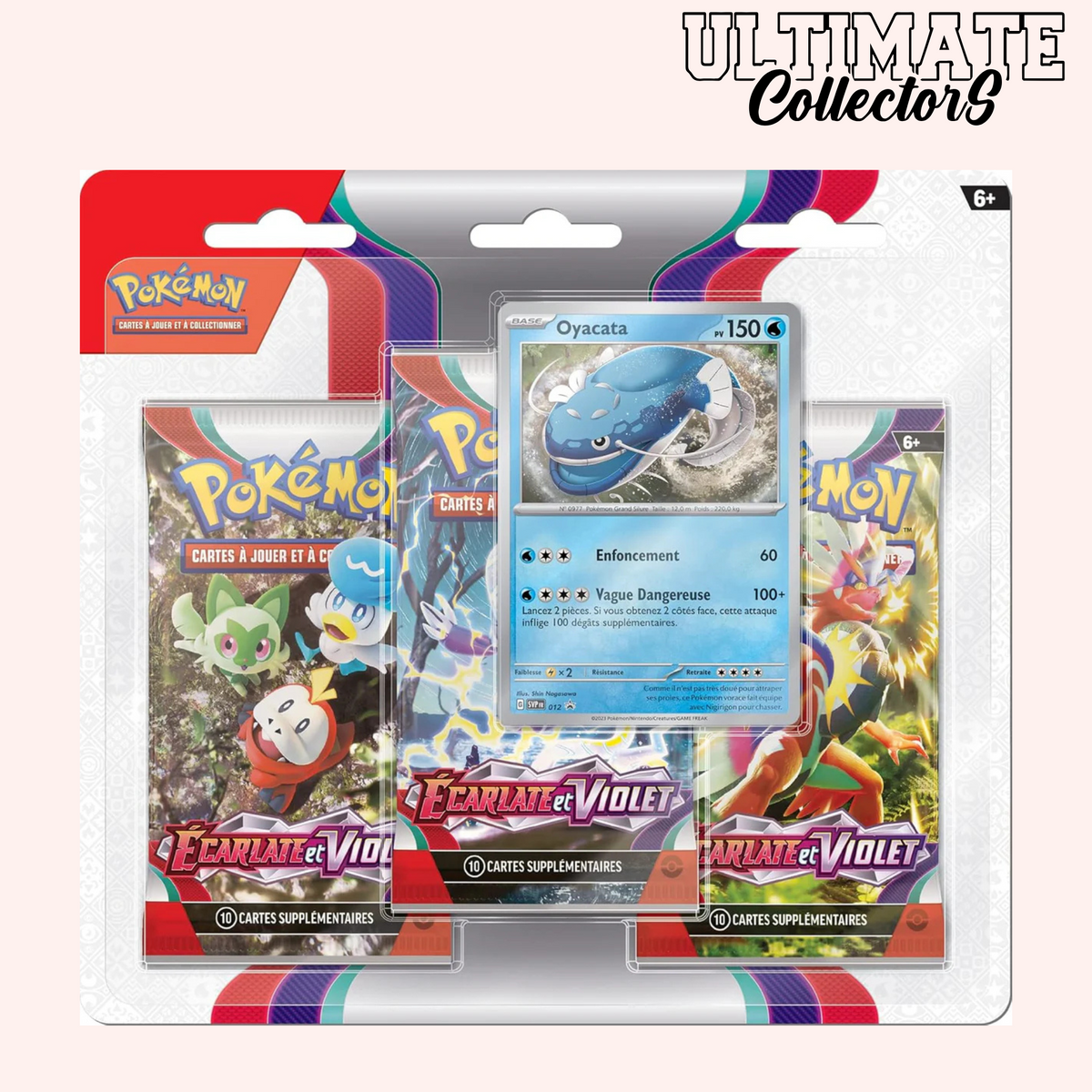 Tripack Pokémon - Écarlate & Violet - EV01 - Français