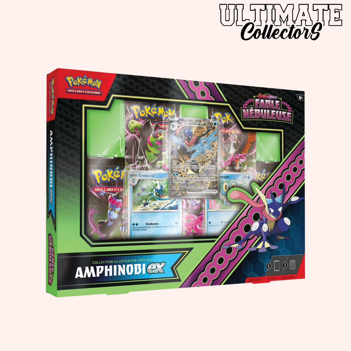 Coffret Pokémon - Amphinobi-ex - Fable Nébuleuse - EV06.5 - Français