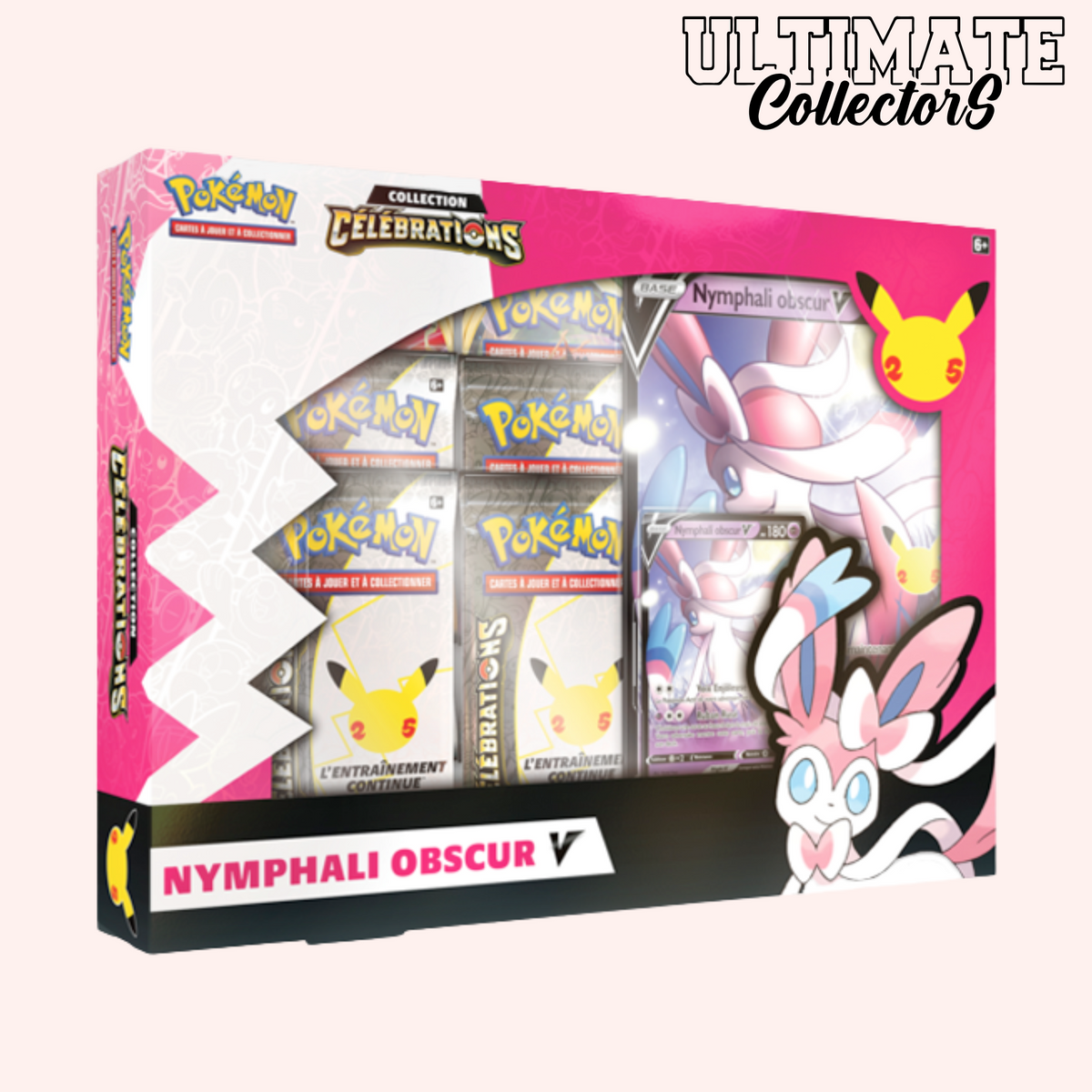 Coffret Pokémon Célébrations – Nymphali Obscur V – EB7.5 - Français