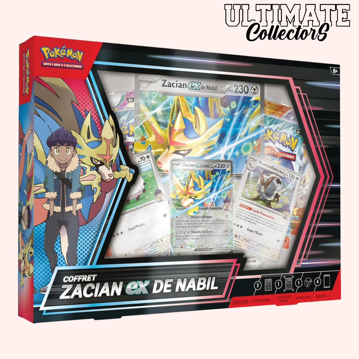 Coffret Zacian-ex de Nabil – Pokémon 2025 – Français