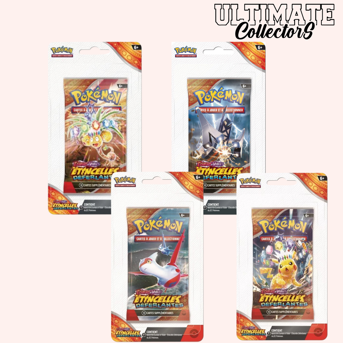 Blister Pokémon - Étincelles Déferlantes - EV08 - Français