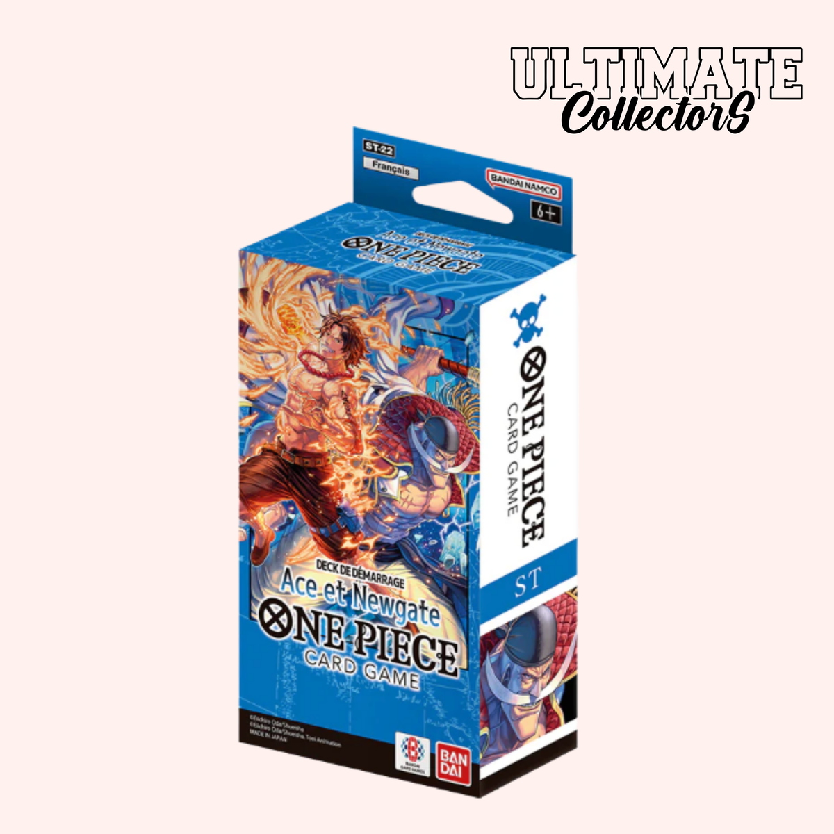 Deck de Démarrage One Piece Card Game - Ace et Newgate - ST-22 - Français