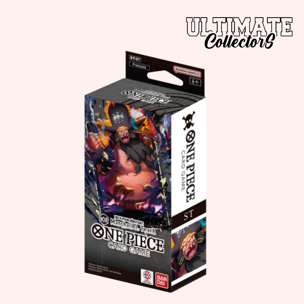 Deck de Démarrage One Piece Card Game - Marshall D. Teach - ST-27 - Français