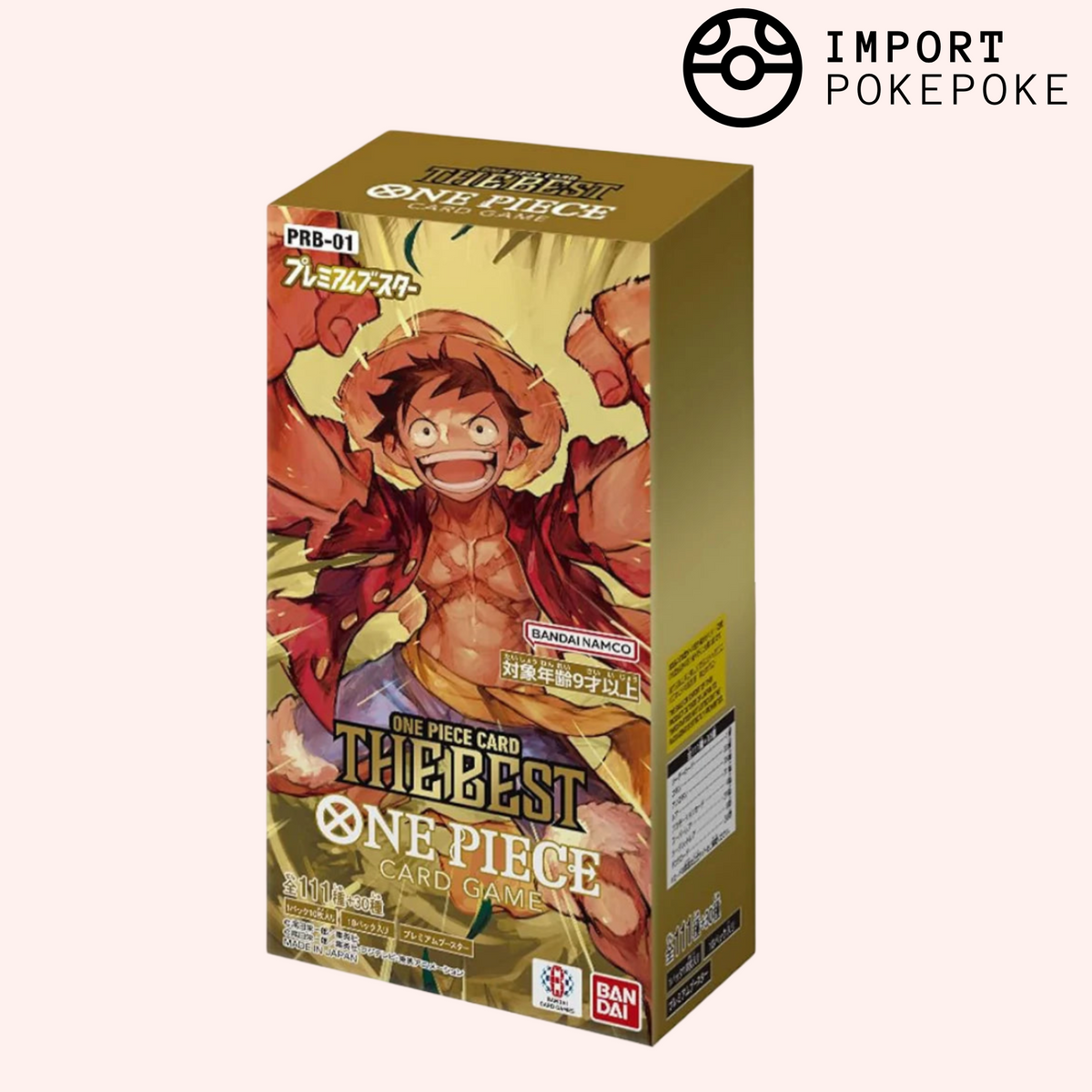Display Booster One Piece Card Game The Best - PRB-01 - Japonais