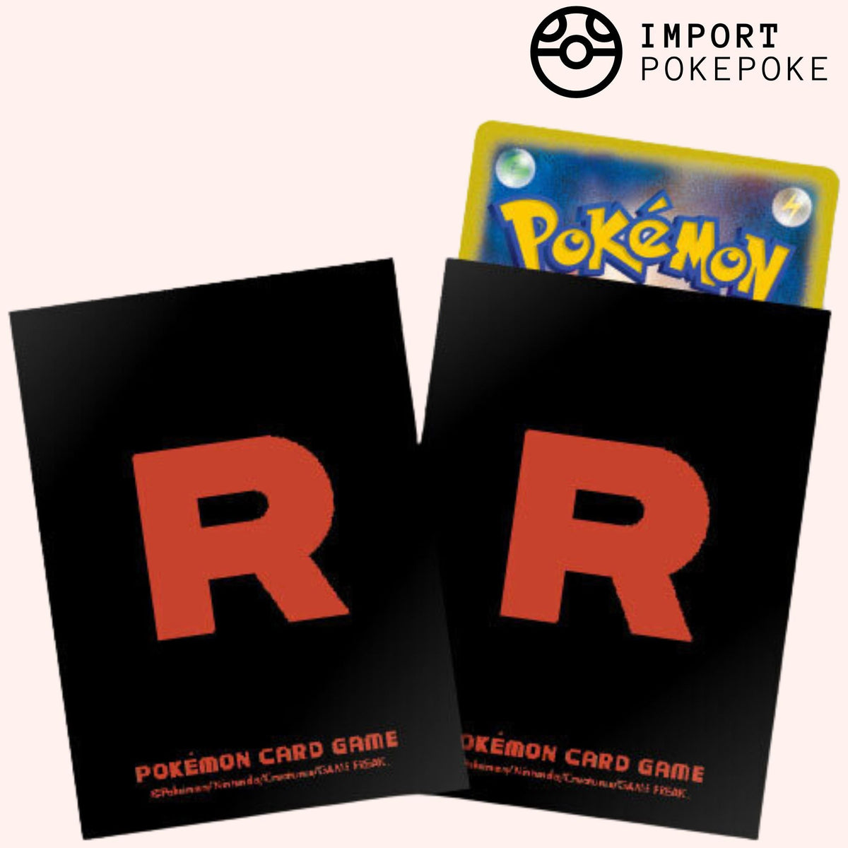 Sleeves x64 R Team Rocket Pokémon Center - The Glory of Team Rocket - SV10