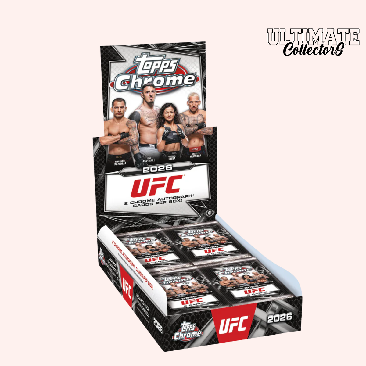 Topps Chrome UFC 2026 – Hobby Box