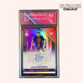 Carte Gradée Topps - PSG Champions d'Europe 2025 - Kvaratskhelia - Auto - /50