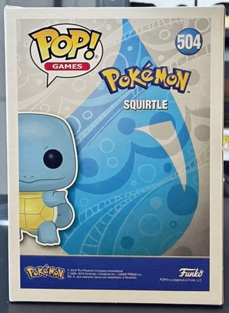 Pokemon Squirtle Funko Pop! Vinyl Figure #504
