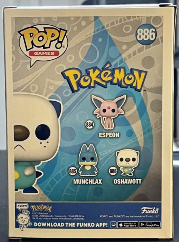 Pokemon Oshawott Funko Pop! Vinyl Figure #886