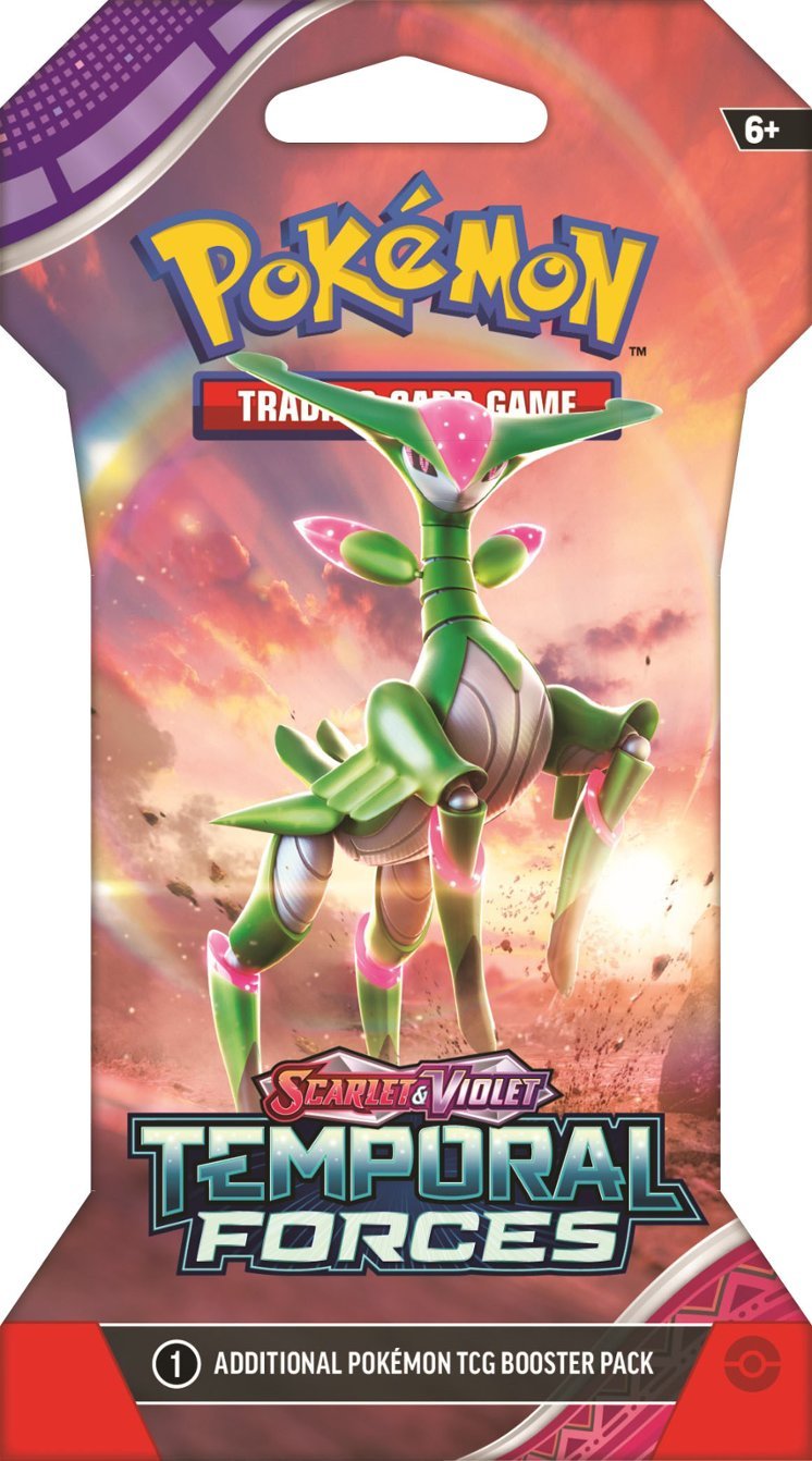 Pokemon TCG: Temporal Forces Sleeved Booster Pack - SV05