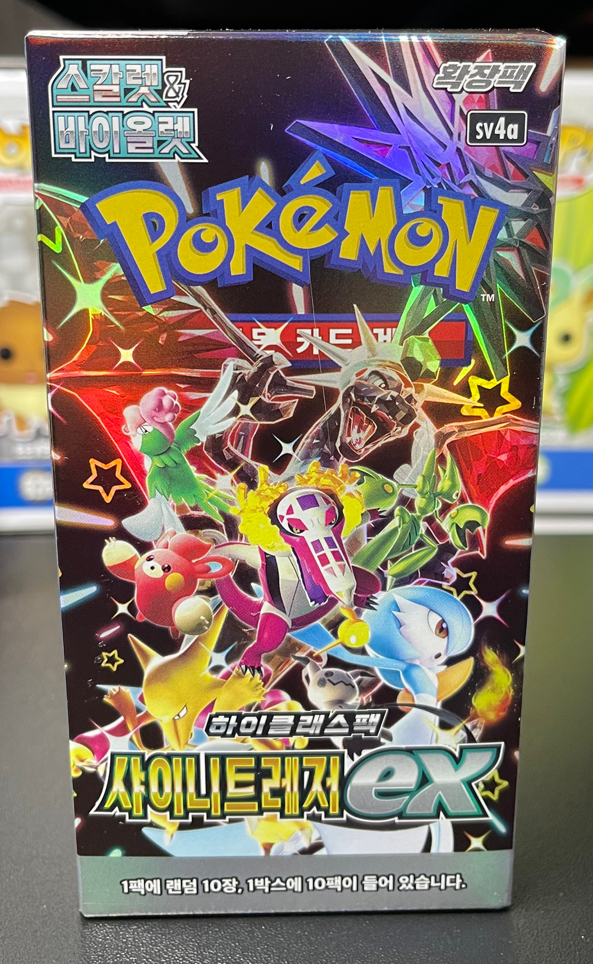 Pokemon Shiny Treasure ex SV4a Booster Box - Korean