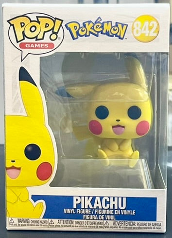 Pokemon Pikachu Sitting Funko Pop Vinyl Figure #842