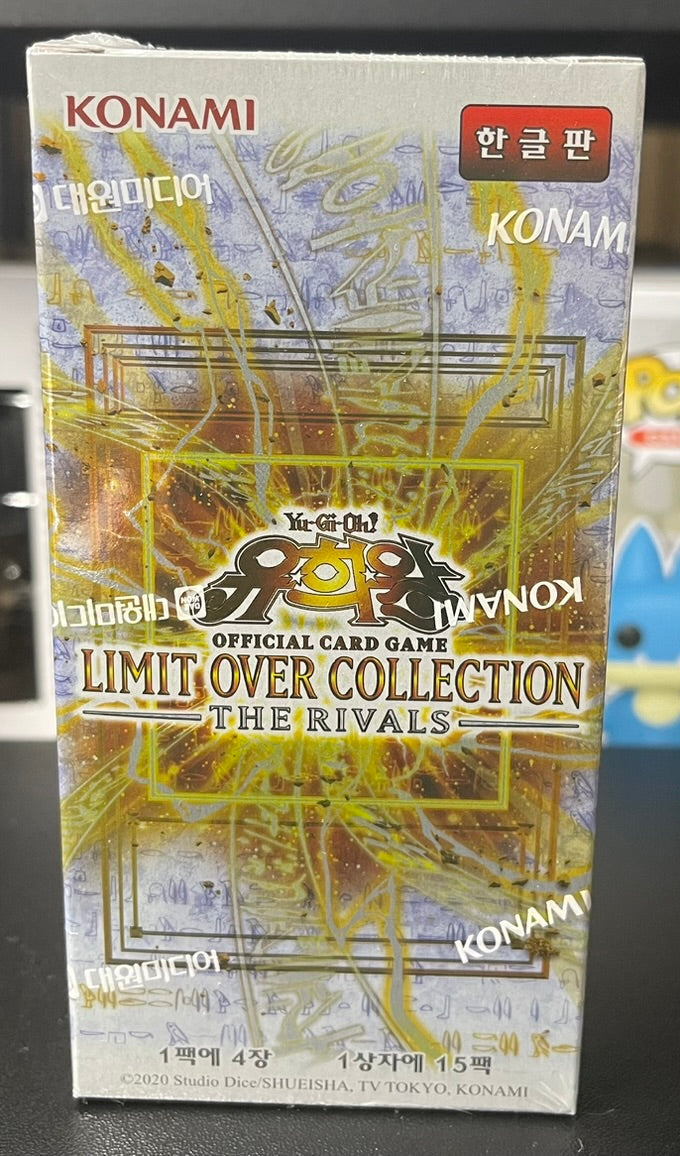 Yugioh Limit Over Collection The Rivals Booster Box Korean