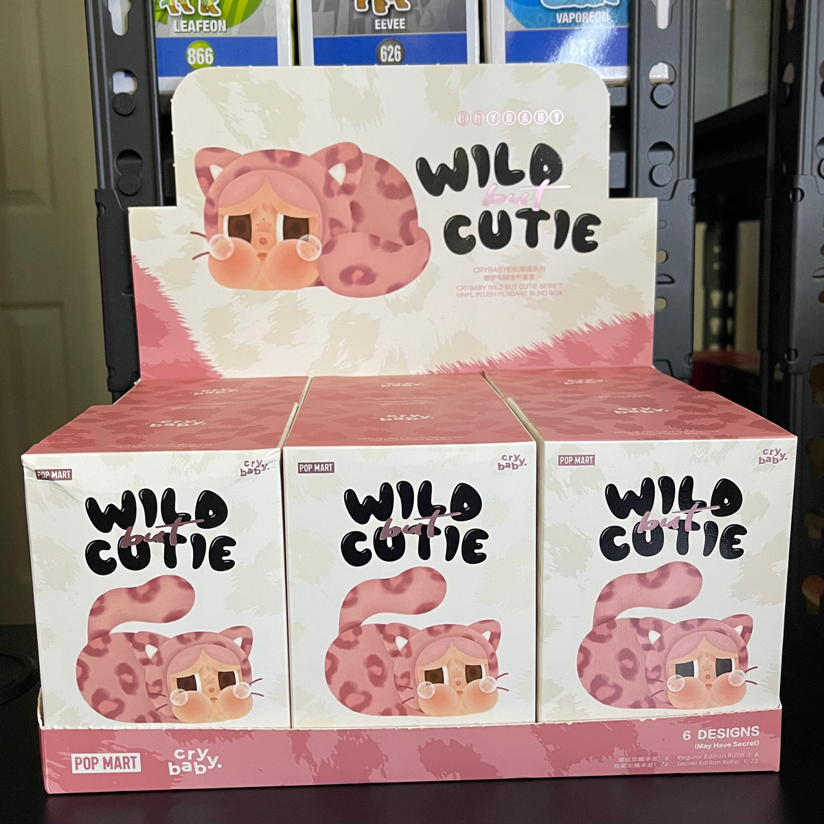 Pop Mart Cry Baby Wild but Cutie Series – Vinyl Plush Pendant - Blind Box