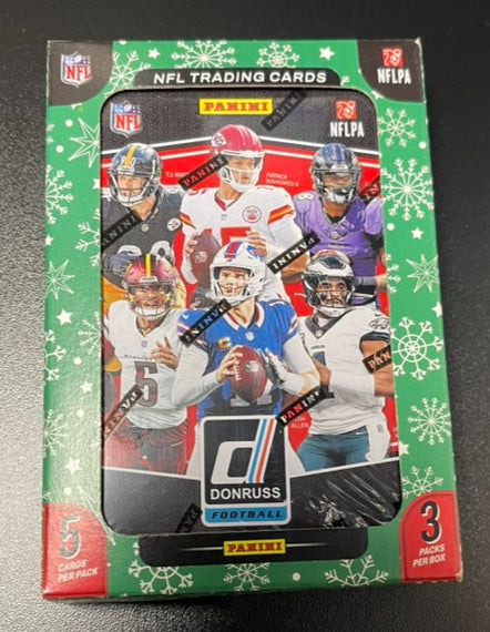 Panini Donruss Football Holiday Tins 2025