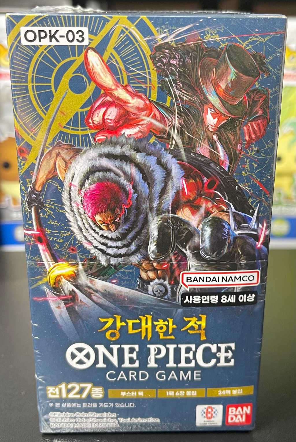 One Piece TCG Pillars of Strength Booster Box OPK-03 - Korean