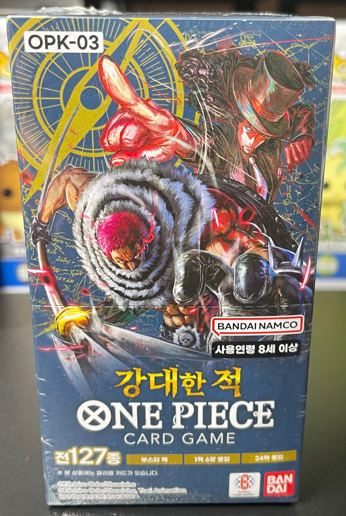 One Piece TCG Pillars of Strength Booster Box OPK-03 - Korean