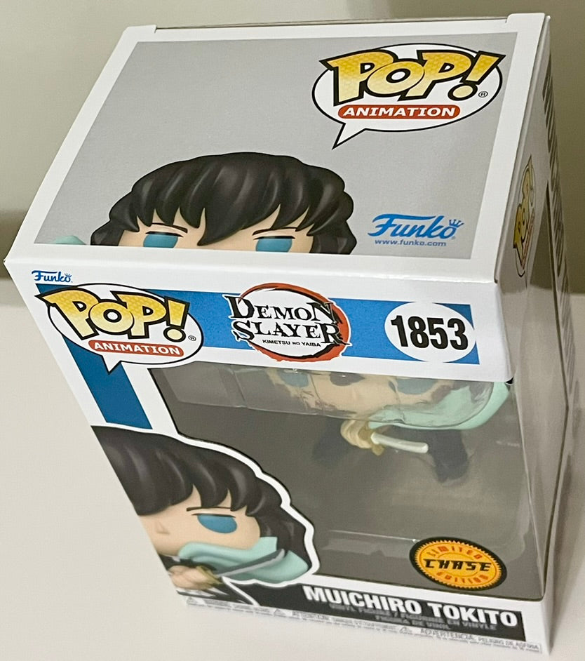 Demon Slayer Muichiro Tokito (Attack) Funko Pop Vinyl Figure #1853 - CHASE